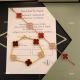 V C A Magic Alhambra Yellow Gold Metal Bracelet Carnelian with Diamonds (4)_th.jpg